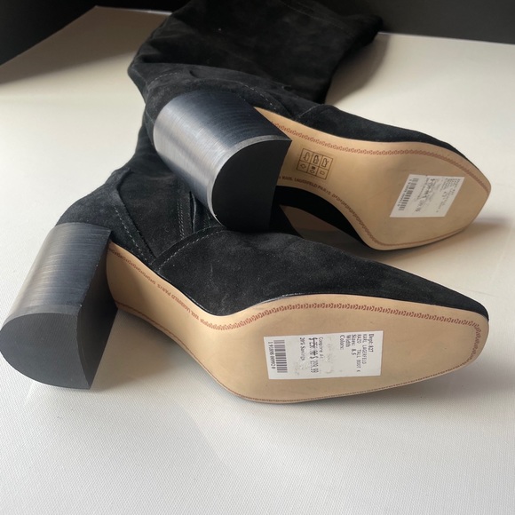 Karl Lagerfeld Razo Tassel Knee High Boots - Picture 6 of 7